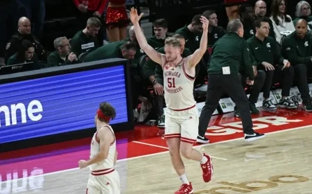 Huskers Dominate Nebraska Basketball with 80-68 Victory