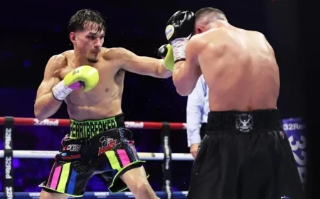 Brandon Figueroa Captures WBA Featherweight Title with Dramatic Final-Round KO