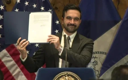 Mamdani Issues Order Shielding New Yorkers from Aggressive Immigration Enforcement