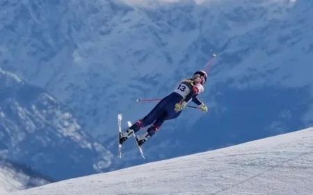 Lindsey Vonn’s Crash Ends Her Olympic Downhill Journey