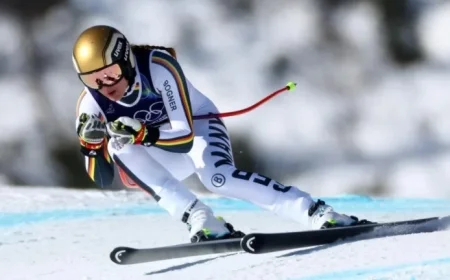 Emma Aicher Secures Germany’s First Medal at Italian Winter Olympics
