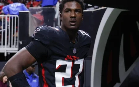 Falcons Investigate Following James Pearce’s Arrest in Domestic Dispute