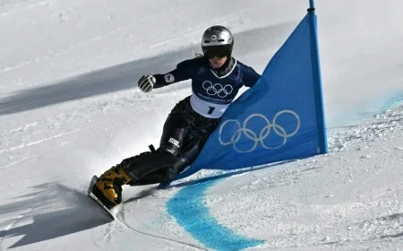 Czech Snowboarder Ledecka Misses Third Consecutive Olympic Gold Attempt