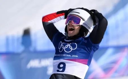 Zuzana Maderova Grabs Gold in 2026 Winter Olympics Snowboard Giant Slalom