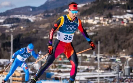 Xavier McKeever Enhances Family Legacy with Spectacular Olympic Ski Debut