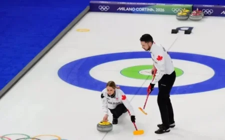United States Defeats Canada in Winter Olympics Mixed Doubles Curling
