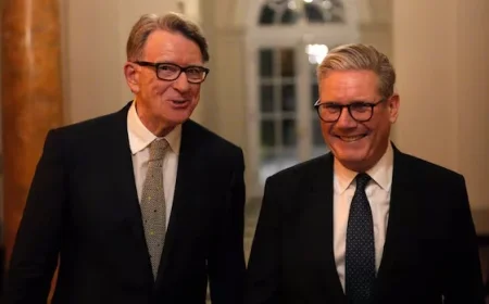 UK PM’s Chief of Staff Resigns Over Mandelson’s Ambassador Role Linked to Epstein