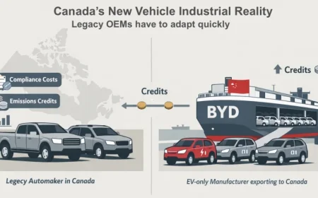 Canada’s EV Policy Prioritizes Credits Over Mandates