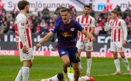 Leipzig Triumphs in Cologne, Celebrates VAR Decision in Bundesliga Match