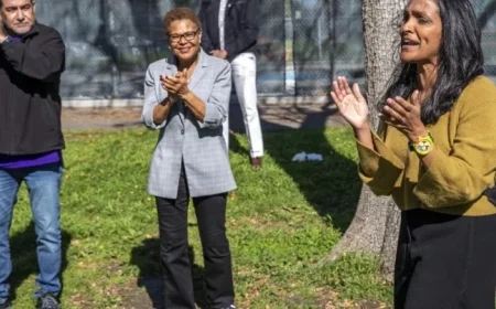 Raman Enters L.A. Mayor’s Race as Allies Become Rivals