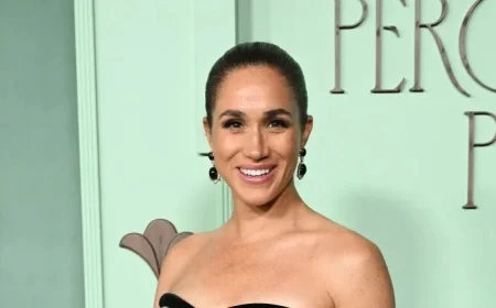 Meghan Markle Dazzles Solo in Old Hollywood Glamour at Pledge Gala