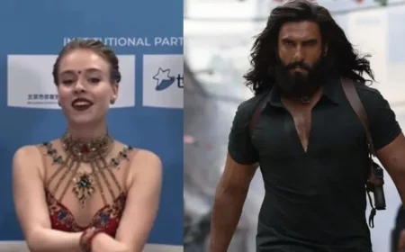 Russian Figure Skater Goes Viral with Dhurandhar Performance at 2026 Winter Olympics