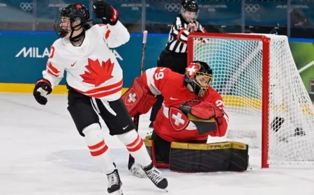 Canada vs. Switzerland: Intense Battle Marks Competitive Match