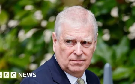 Files Suggest Andrew Leaked Confidential Information to Epstein as Trade Envoy