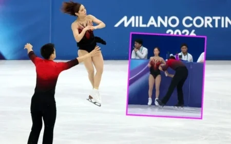 Japan Figure Skater Sprays Partner: The Reason Revealed