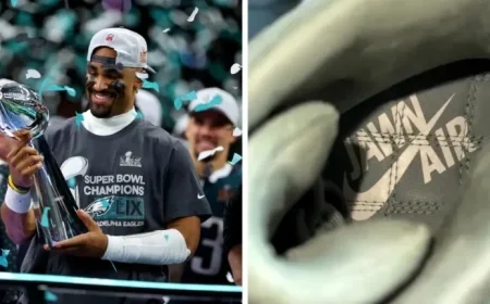 Exclusive Air Jordan 11 Crafted for Jalen Hurts After Super Bowl Victory