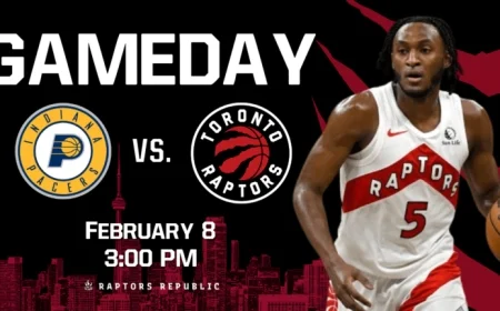 Pacers Face Raptors on Gameday: February 8th Showdown