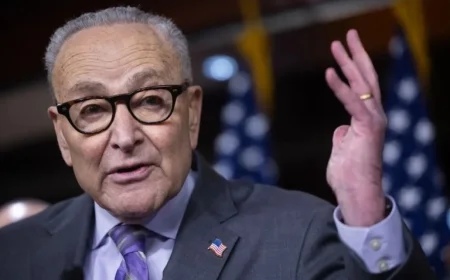 Schumer Denounces Trump’s Penn Station Renaming Claim as a ‘Total Lie’