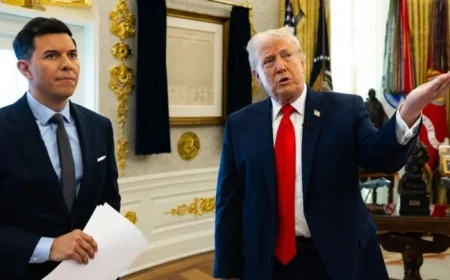 President Trump Discusses Key Issues in NBC Interview with Tom Llamas