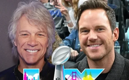 Jon Bon Jovi, Chris Pratt Announce Patriots vs. Seahawks at Super Bowl