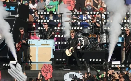 Green Day Rocks 2026 Super Bowl Preshow Performance