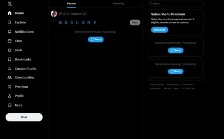 X (Twitter) Outage Reported on February 6, 2026