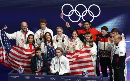 Ilia Malinin Leads Team USA to Olympic Gold in Figure Skating
