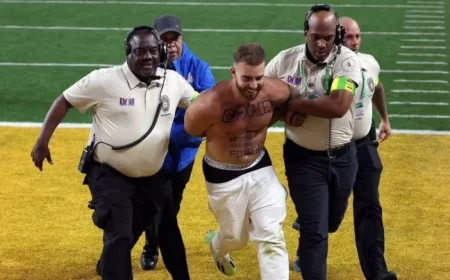 Super Bowl Streaker Now Flies Private After Paying £31k Stunt Fine