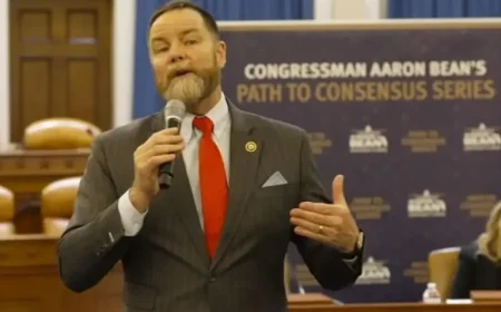 Rep. Bean Leads Heated Debate on Stalled GOP Obamacare Plans