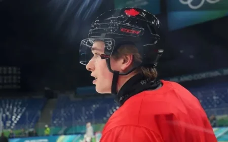 Celebrini Set for Key Role with Team Canada at Olympics