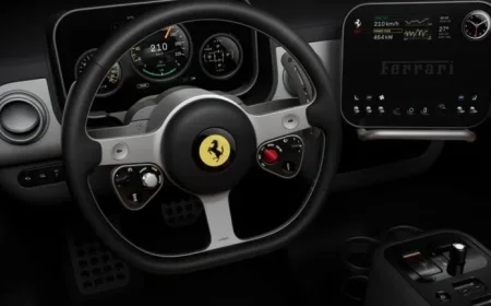 Ferrari Unveils Electric ‘Luce’: Stunning Interior Photos Revealed