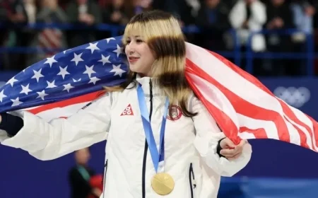 Olympic Athletes Breezy Johnson, Alysa Liu Experience Medal Breakage During Celebrations