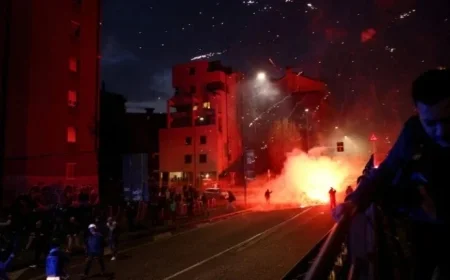 Violent Anti-Olympics Protest Erupts in Milan; Italy Probes Railway Sabotage