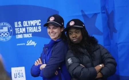 Erin Jackson and Brittany Bowe Compete at 2026 Winter Olympics