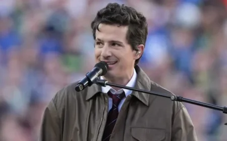 NBC Cameraman Captures Flawless Charlie Puth Shot During National Anthem