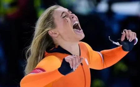 Jutta Leerdam Triumphs with Gold in 1,000 Meter Speed Skating Event