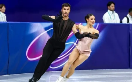 LIVE: Duo Cizeron-Fournier Beaudry Competes in 2026 Winter Olympics Ice Dance