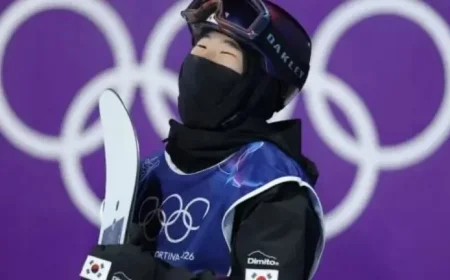Yoo Seungeun, 2008 Born, Reaches Big Air Final for Second Medal