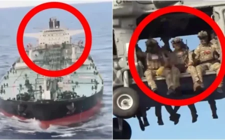 U.S. Commandos Capture Oil Tanker in Dramatic Footage: Watch Now
