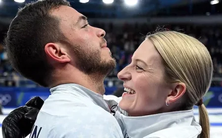 U.S. Curlers Defeat Italy in Intense Mixed Doubles Semifinal