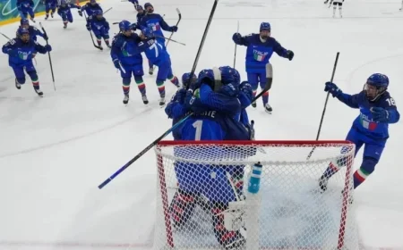 Italy’s Women’s Hockey Team Achieves Historic Victory