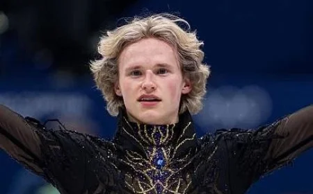 Ilia Malinin of George Mason Wins Olympic Gold