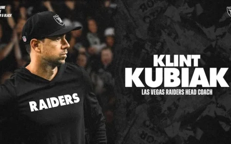 Klint Kubiak Appointed Las Vegas Raiders Head Coach