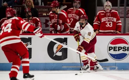 Northeastern Faces Harvard Live in 2026 Beanpot Third-Place Showdown