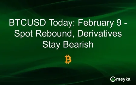 BTCUSD Spot Rebounds Today, Derivatives Maintain Bearish Outlook
