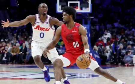 Blazers Aim to Continue Winning Streak Against 76ers