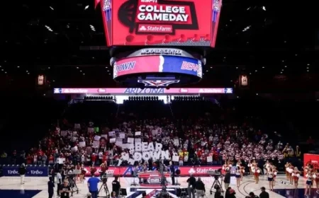 ESPN College GameDay Arrives at McKale Center on Feb. 14