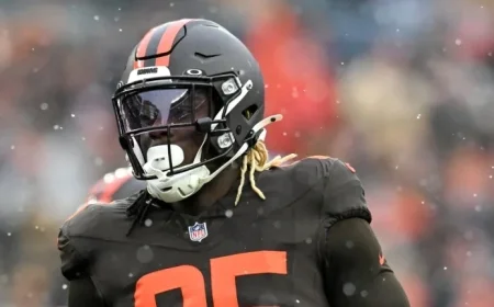 David Njoku Departs Cleveland, Pursues Free Agency Opportunities