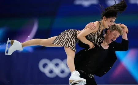 Madison Chock and Evan Bates Pursue Olympic Gold on Skating Edge