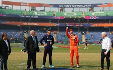 Netherlands Opt to Bowl First Against Namibia in Delhi Match